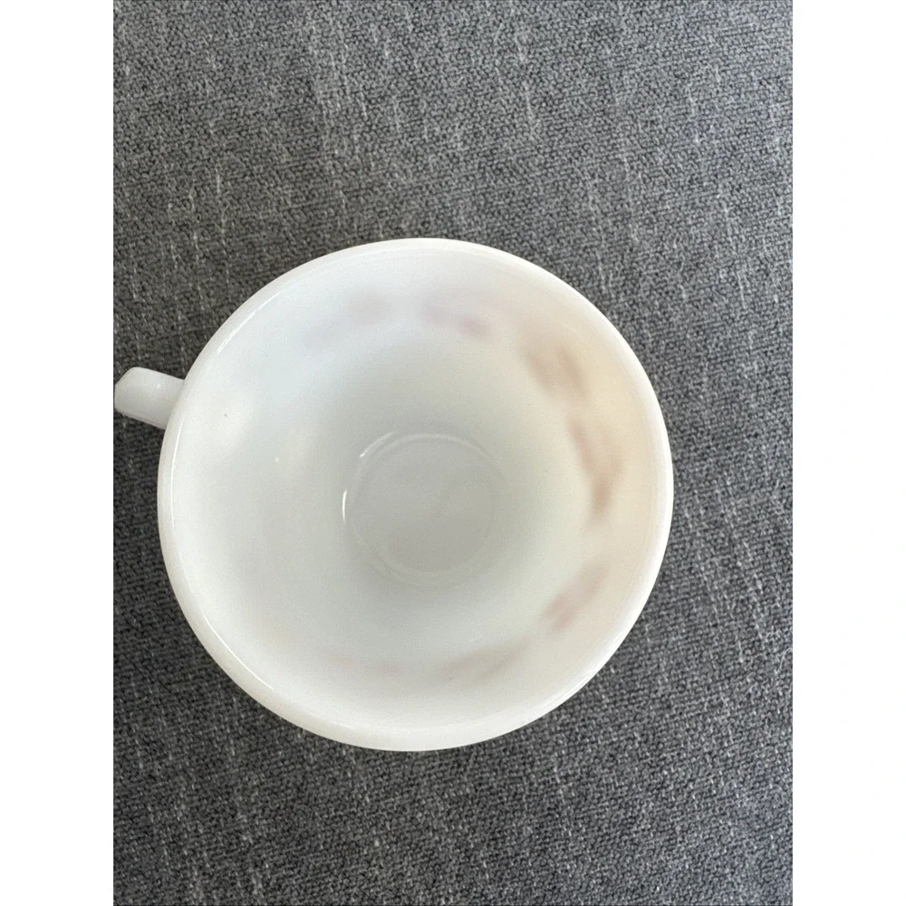 1 Pc Vintage Pyrex Harvest Home Wheat Tea Coffee Cup Autumn Fall Orange